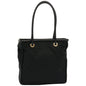 Luxury CELINE Shoulder Bag Nylon Black 76411