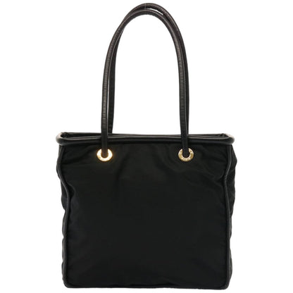 Luxury CELINE Shoulder Bag Nylon Black 76411