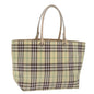Burberry Nova Auth Nylon Beige Tote Bag Style 2