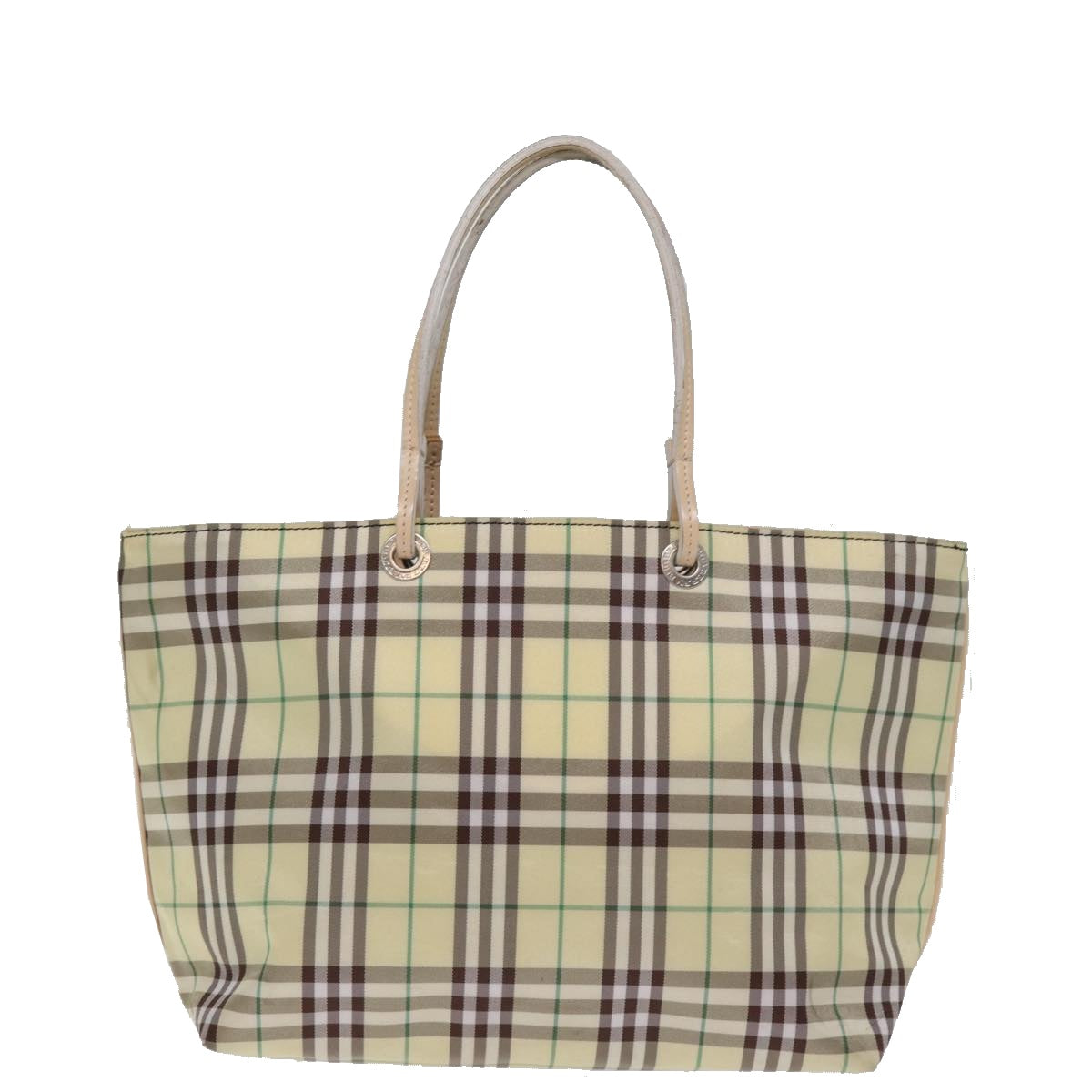 Burberry Nova Auth Nylon Beige Tote Bag Style 2