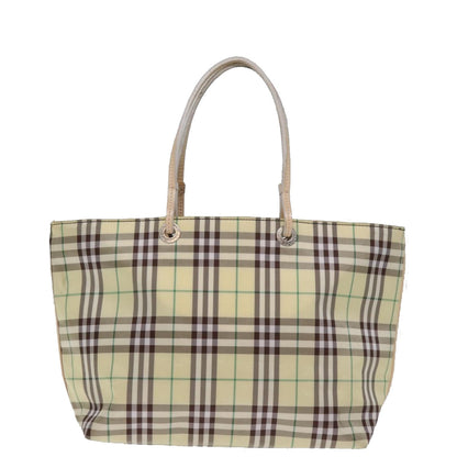 Burberry Nova Auth Nylon Beige Tote Bag Style 2