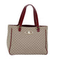 Luxury CELINE Macadam Canvas Hand Bag Beige 76899
