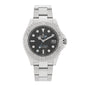 Stainless Steel Platinum 37mm Oyster Perpetual Date Yacht-Master Watch Slate 268622