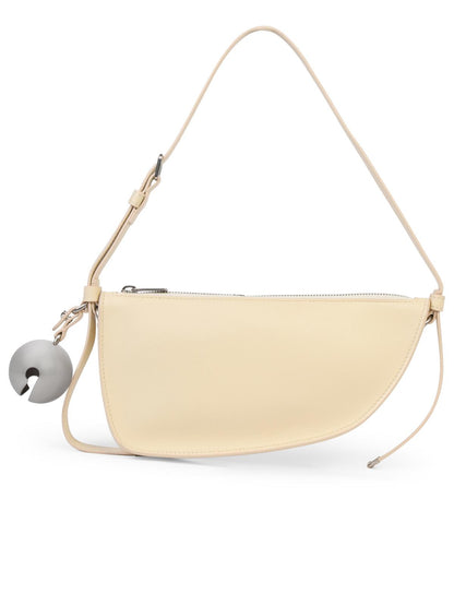 Burberry Ivory Woman Leather Shoulder Bag