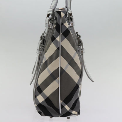 Burberry Nova Auth Nylon Gray Tote Bag