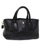 Luxury CELINE Hand Bag Leather Black 77383