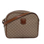 Luxury CELINE Macadam Canvas Shoulder Bag Beige 77624