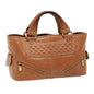 Luxury CELINE Hand Bag Leather Brown 77738