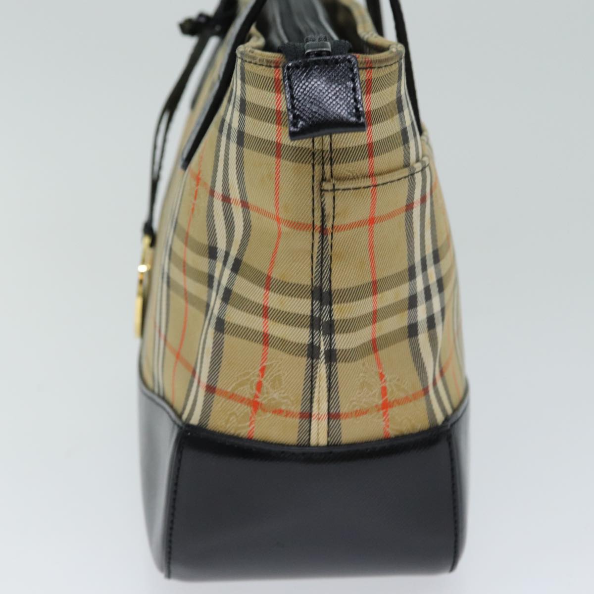 Burberry Nova Auth Canvas Black Handbag Style 3