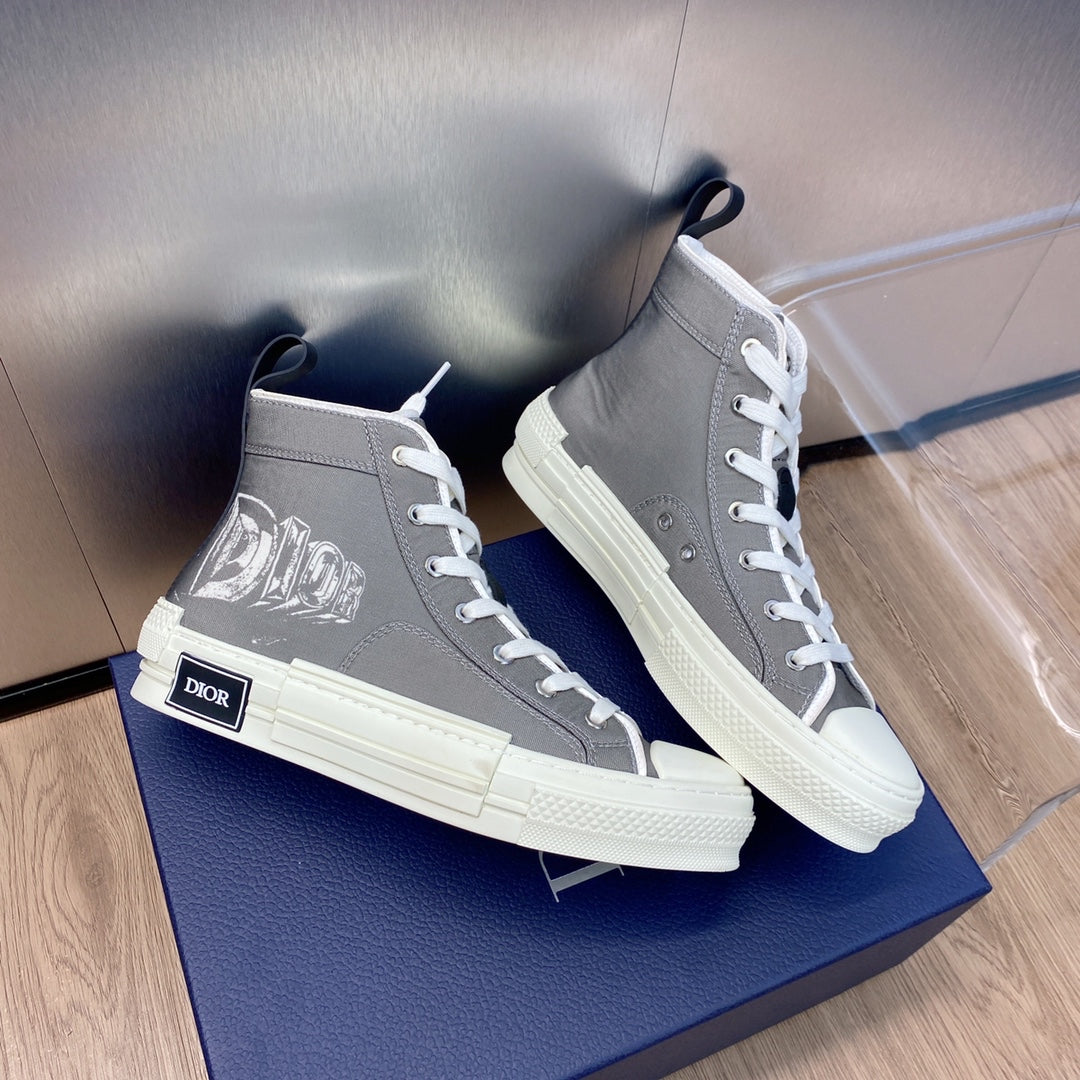 Dior Oblique B23 High Top Sneakers