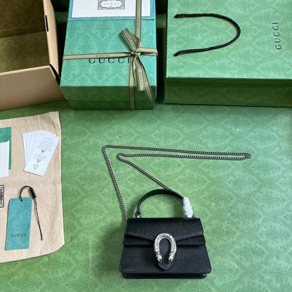 Gucci Mini Top Handle Dionysus  Bag