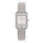 Stainless Steel Athena Diamond Bezel 21mm Cape Cod Quartz Watch Gris Perle