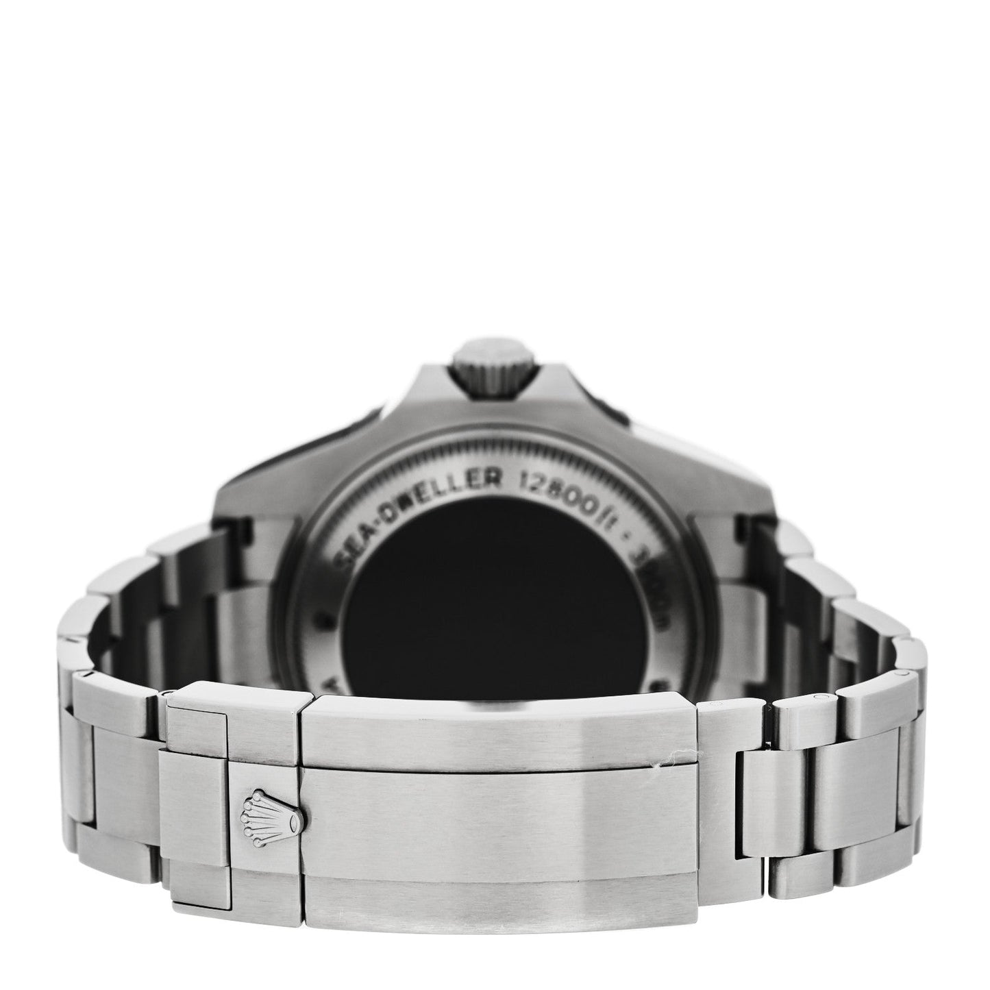 Stainless Steel 44mm Oyster Perpetual Date Sea-Dweller Deepsea Watch Black 126660