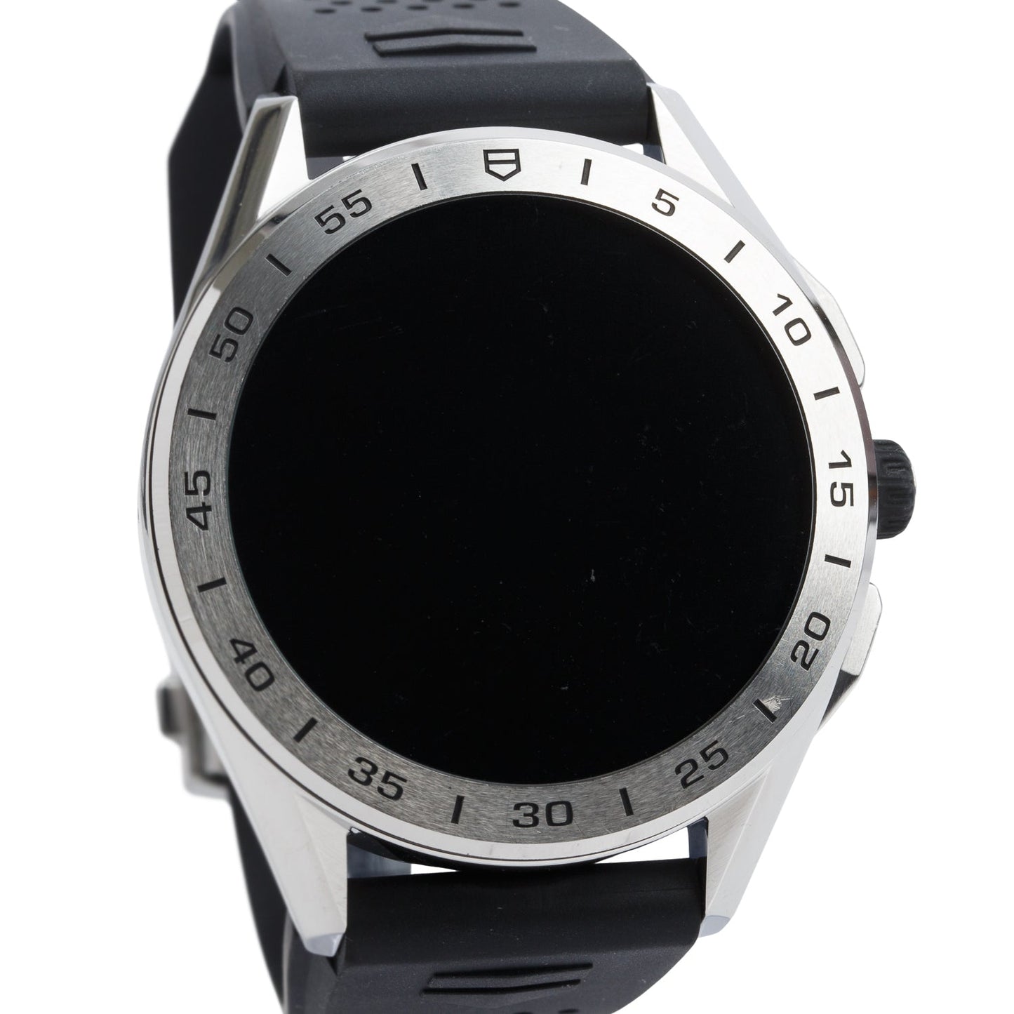 Tag Heuer Stainless Steel Connected 45 MM Digital Watch SBG8A w/ Box, Extra Straps & Charger