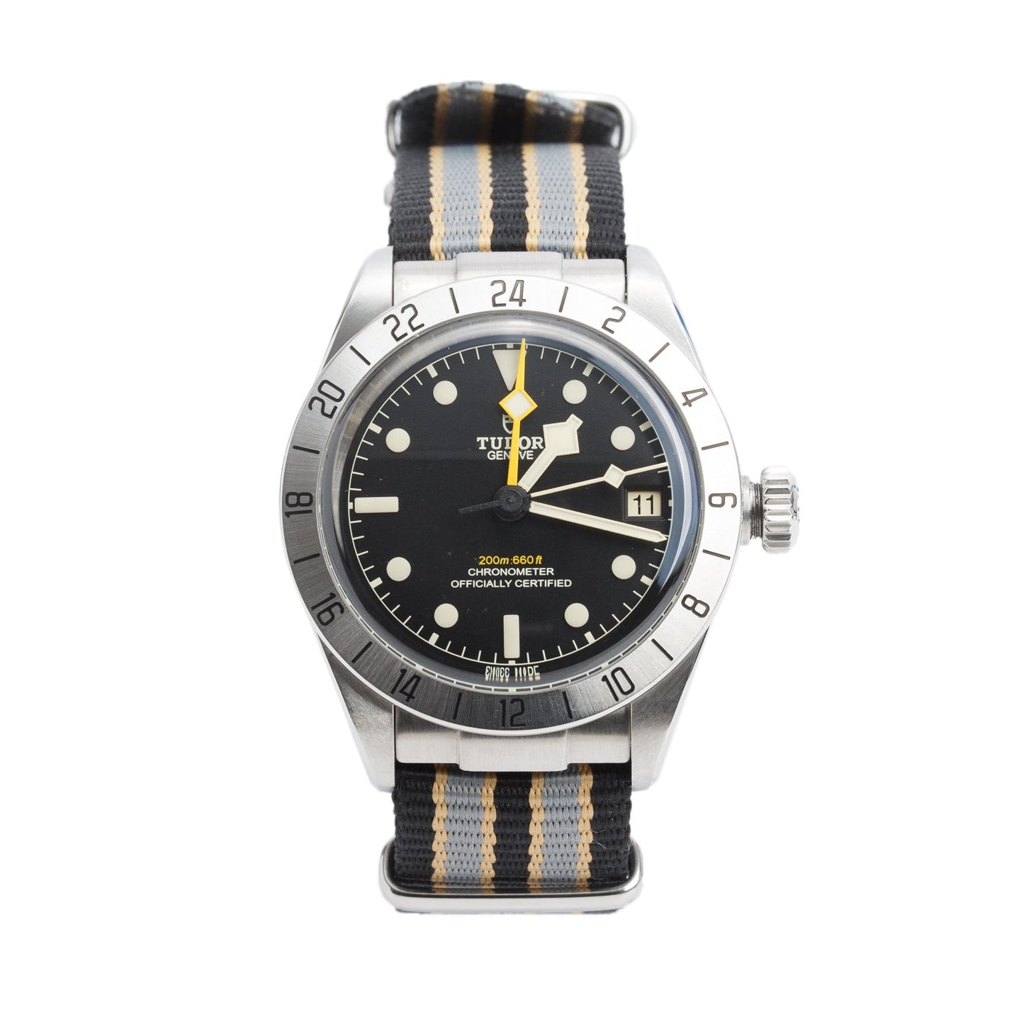 Tudor 2024 Stainless Steel Black Bay Pro 39 MM Automatic Watch Black Dial 79470 w/ Box & Papers