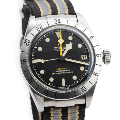 Tudor 2024 Stainless Steel Black Bay Pro 39 MM Automatic Watch Black Dial 79470 w/ Box & Papers