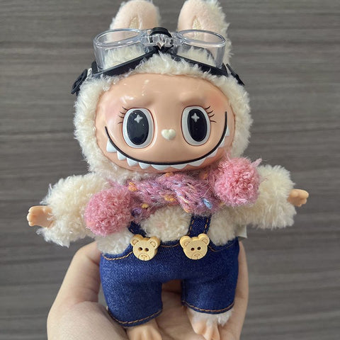 [Baby + Baby Clothing] Rab Clothing Bag Pendant Cute Vinyl DIY Doll Doll Keychain Pendant Gift