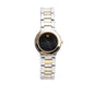 Movado Two-Tone Stainless Steel Museum 26 MM Quartz Watch Black Dial