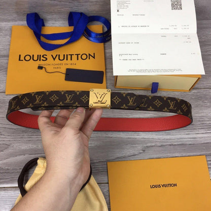 Leather Belt Louis Vuitton