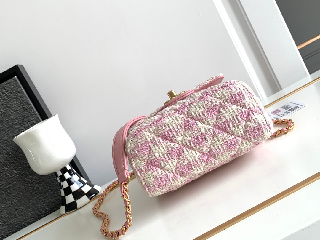 Chanel Mini Flap Bag With Top Handle