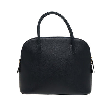 Luxury CELINE Hand Bag Leather Navy 78830