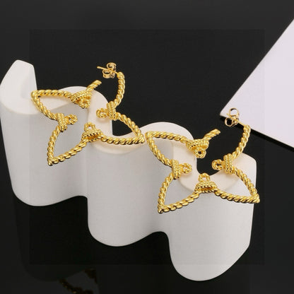 High-Quality Four-Leaf Clover Earrings