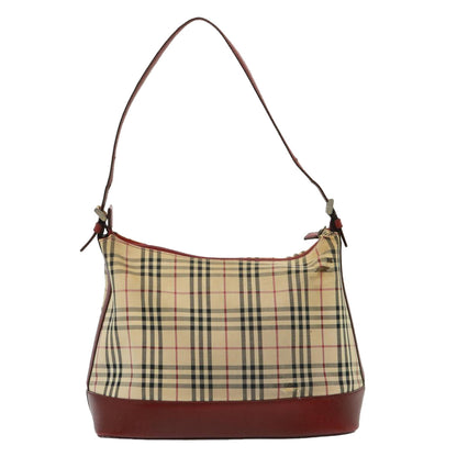 Burberry Nova Auth Canvas Beige Shoulder Bag Style 3