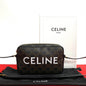 CELINE Shoulder Bag Leather, PVC Brown Triomphe Messenger Medium Women