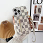 Tri-fold zipper phone case for iphone