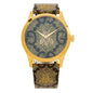 Stainless Steel Canvas 38mm G-Timeless GG Supreme Bee Quartz Watch Brown