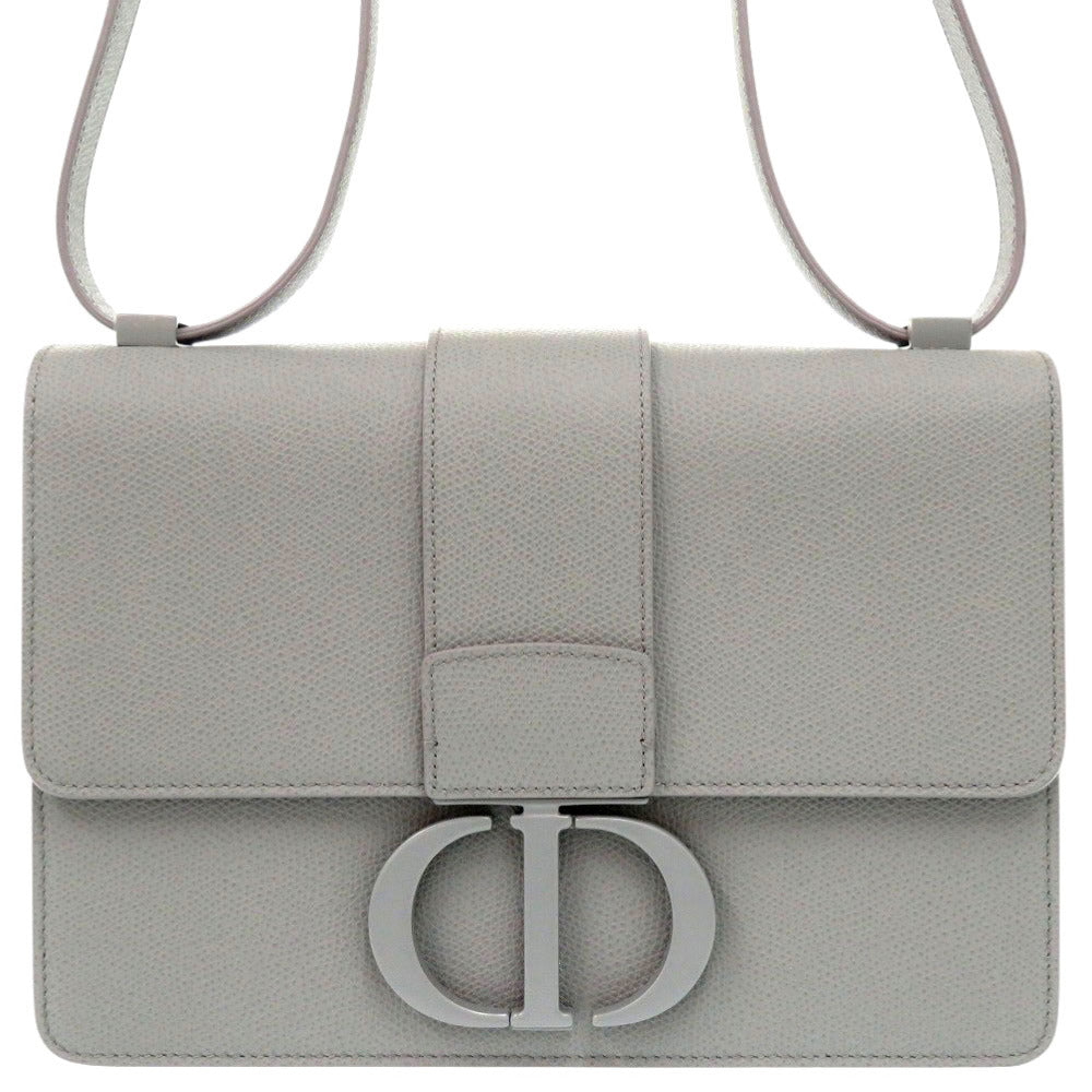 Christian Dior Shoulder Bag M9203UMOS leather gray 30 Montaigne Women Rovelle Bags