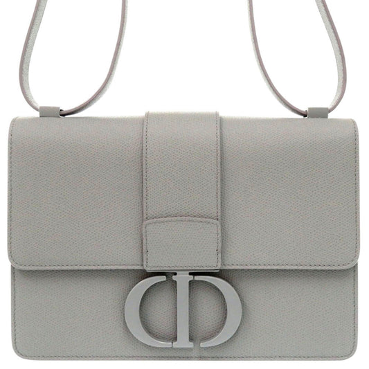 Christian Dior Shoulder Bag M9203UMOS leather gray 30 Montaigne Women Rovelle Bags