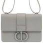 Christian Dior Shoulder Bag M9203UMOS leather gray 30 Montaigne Women Rovelle Bags