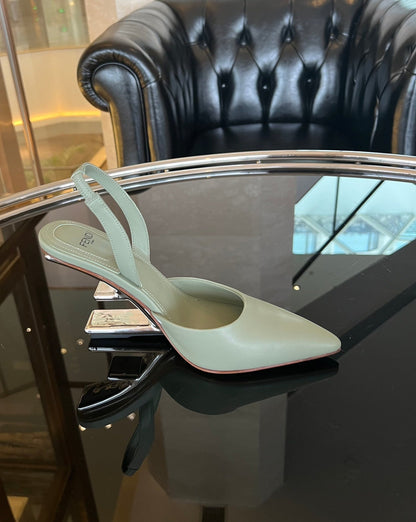 Fendi First Heel Slingbacks