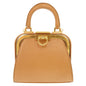 Christian Dior Handbag leather Brown With logo Women Rovelle Bags
