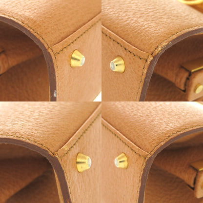 Christian Dior Handbag leather Brown With logo Women Rovelle Bags