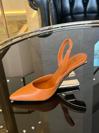 Fendi First Heel Slingbacks