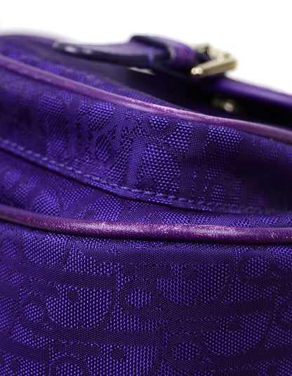 Christian Dior Purple Monogram Shoulder Bag Rovelle Bags