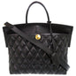 BURBERRY Handbag leather black 2WAY Women
