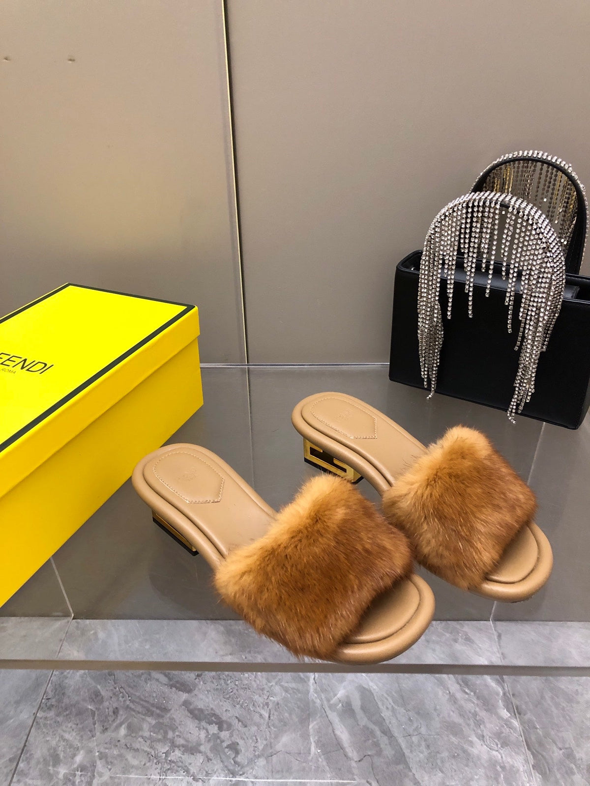 Fendi Baguette Slide