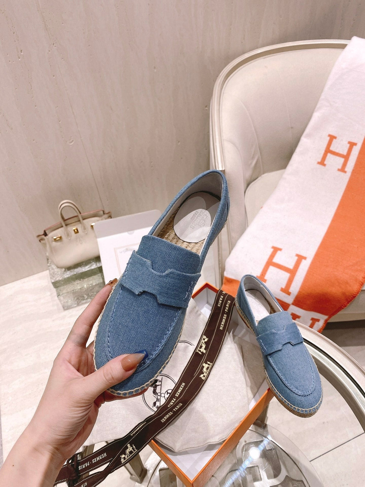 Hermes Trip Espadrilles