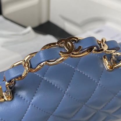 Chanel Mini Flap Bag With Top Handle