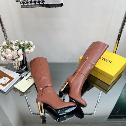 Fendi Delfina Knee High Boots