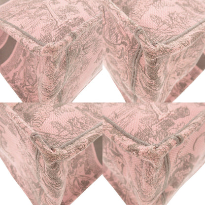 Christian Dior Tote Bag canvas pink book tote large Rovelle Bags