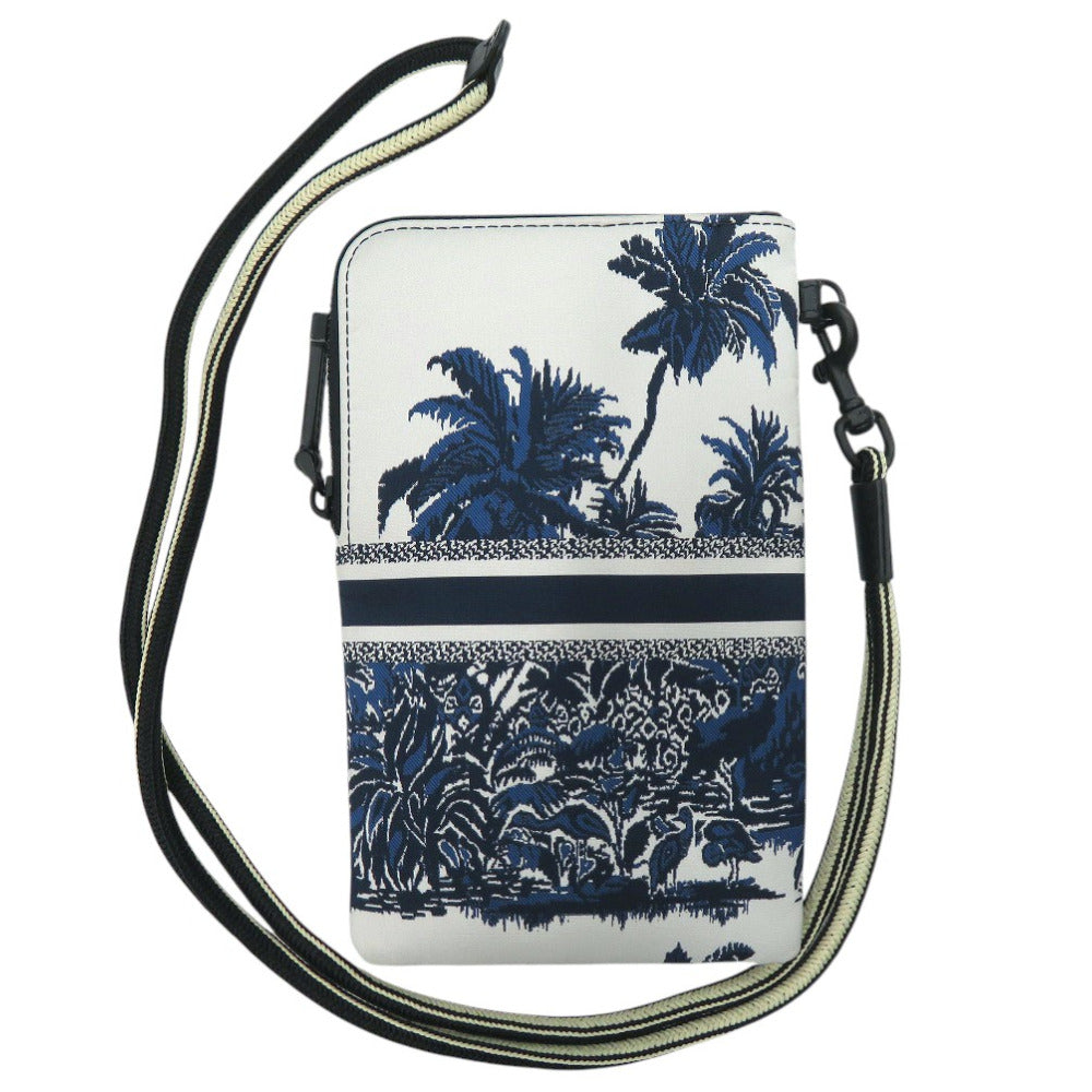 Christian Dior Pouch S5494SNTJ Nylon blue Rovelle Bags