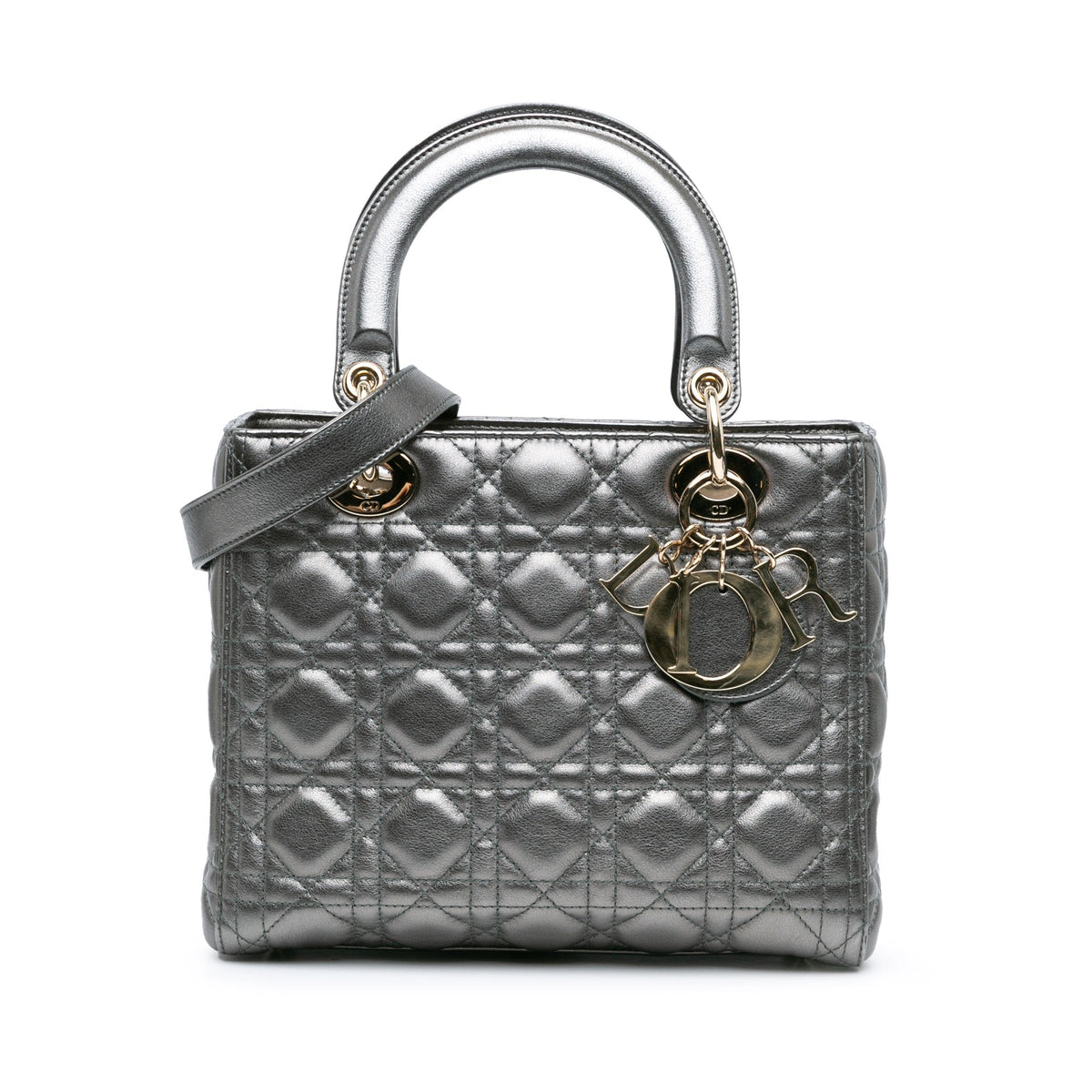 Dior Lady Dior Quilted Leather Handbag Rovelle Bags