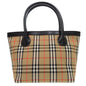 BURBERRY Tote Bag canvas multicolor Mini Handbag Mini Tote Shadow Horse Shadow Nova Check Women