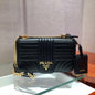Medium Leather Prada Diagramme Bag