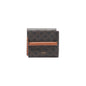 Luxury CELINE Triomphe Canvas Flap Origami Wallet