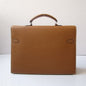 Luxury Hermes Briefcases Briefcase Cow Leather Coffee Bag